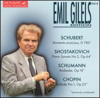 Emil Gilels Edition, Vol. 4 von Emil Gilels