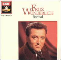 Recital von Fritz Wunderlich