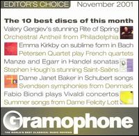 Gramophone Editor's Choice, November 2001 von Various Artists