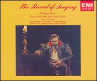 The Record of Singing, Vol. 4: From 1939 to the End of the 78 Era [Box Set] von Various Artists