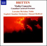 Britten: Violin Concerto von Steuart Bedford