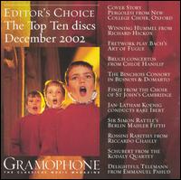 Gramophone Editor's Choice, December 2002 von Various Artists