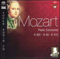 Mozart: Piano Concertos K 491 - K 40 - K 415 [Hybrid SACD] von Derek Han