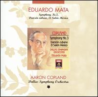 Aaron Copland: Symphony No. 3; Danzón cubano; El Salón México von Eduardo Mata