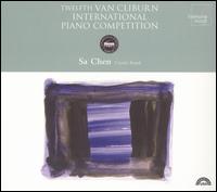 Twelfth Van Clibrun International Piano Competition: Sa Chen, Crystal Award von Sa Chen