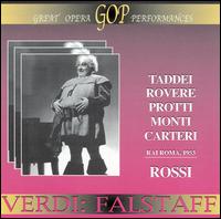 Verdi: Falstaff von Giuseppe Taddei