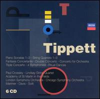Tippett: Piano Sonatas 1-3; String Quartets 1-3; Fantasia Concertante; etc. von Various Artists