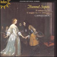 Hummel: Septet D minor, Op. 74; Septet C major, Op. 114 (Military) von Capricorn