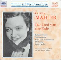 Mahler: Das Lied von der Erde von Kathleen Ferrier