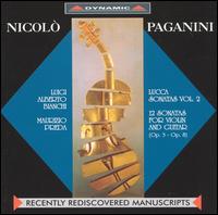 Paganini: Lucca Sonatas, Vol. 2 von Various Artists