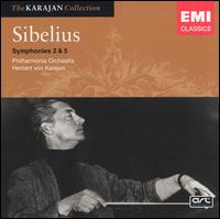 Sibelius: Symphonies 2 & 5 von Herbert von Karajan