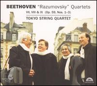 Beethoven: "Razumovsky" Quartets von Tokyo String Quartet