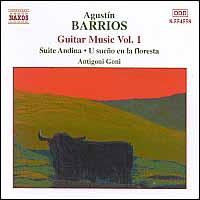 Barrios: Guitar Music, Vol. 1 von Antigoni Goni