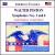 Walter Piston: Symphonies Nos. 2 and 6 von Gerard Schwarz
