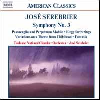 José Serebrier: Symphony No. 3 and other works von José Serebrier