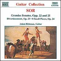 Sor: Grandes Sonatas, Opp. 22 & 25 von Adam Holzman