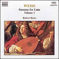 Silvius Leopold Weiss: Sonatas for Lute, Vol. 1 von Robert Barto