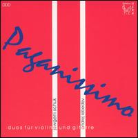 Paganissimo: Duos für violine und gitarre von Various Artists