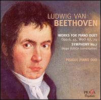 Beethoven: Works for Piano Duet; Symphony No. 7 [Hybrid SACD] von Prague Piano Duo