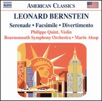 Leonard Bernstein: Serenade; Facsimile; Divertimento von Marin Alsop