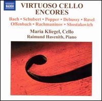 Virtuoso Cello Encores von Maria Kliegel