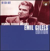 Historic Russian Archives Emil Gilels Edition [Box Set] von Emil Gilels