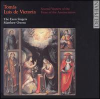 Tomás Luis de Victoria: Second Vespers of the Feast of Annunciation von Various Artists