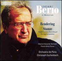 Berio: Rendering; Stanze von Christoph Eschenbach