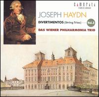 Joseph Haydn: Divertimentos (String Trios), Vol. 3 von Wiener Philharmonia Trio