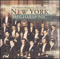 New York Philharmonic: The Historic Broadcasts, 1923 to 1987, Vol. 4 von New York Philharmonic