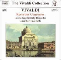 Vivaldi: Recorder Concertos von Lásló Kecskeméti