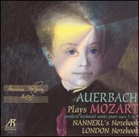 Auerbach Plays Mozart von Lera Auerbach