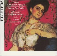 Rachmaninov: Music for Cello von Alexander Zagorinsky