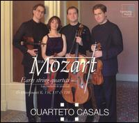 W.A. Mozart: Early String Quartets & Divertimenti K. 136, 137 & 138 von Cuarteto Casals