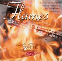 Flames: Swedish Woodwind Quintets von The Amadé Quartet