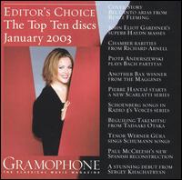 Gramophone Editor's Choice, January 2003 von Various Artists