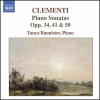 Clementi: Piano Sonatas Opp. 34,41 & 50 von Tanya Bannister