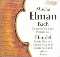 Mischa Elman Plays Bach von Mischa Elman