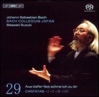 Bach: Aus tiefer Not schrei ich zu dir - Cantatas No. 2, 3, 38, 135 [Hybrid SACD] von Masaaki Suzuki