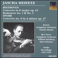 Heifetz plays Beethoven & Spohr von Jascha Heifetz