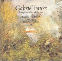 Fauré: Mélodies (Lieder), Disc 1 von Various Artists