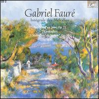 Fauré: Mélodies (Lieder), Disc 2 von Various Artists