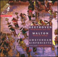 Beethoven: String Quartet, Op. 135; Walton: Sonata for Strings [Hybrid SACD] von Amsterdam Sinfonietta
