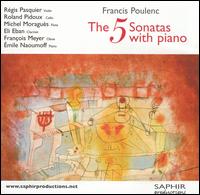 Poulenc: The 5 Sonatas with Piano von Various Artists