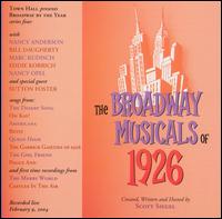 The Broadway Musicals of 1926 von Various Artists