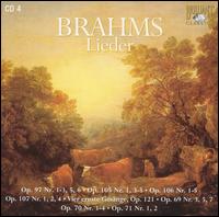 Brahms: Lieder, CD4 von Dietrich Fischer-Dieskau