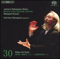 Bach: Cantatas, Vol. 30 [Hybrid SACD] von Bach Collegium Japan Orchestra