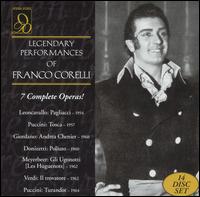 Legendary Performances of Franco Corelli [Box Set] von Franco Corelli