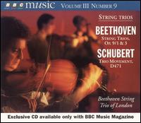 Beethoven & Schubert: String Trios von Beethoven String Trio of London