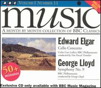 Elgar: Cello Concerto; Lloyd: Symphony No. 9 von Colin Carr